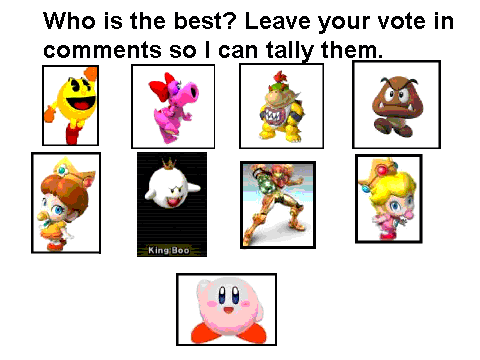 Character Poll 3