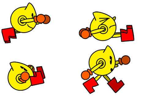 PAC-MAN Sprite Part 2 (WIP)