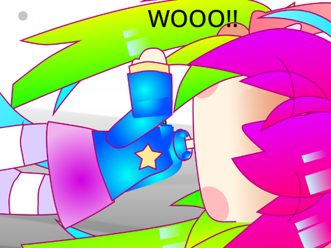 Rainbow's amazing trick~!