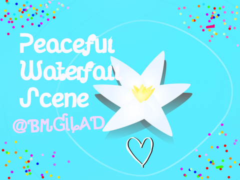 Ꭾeaceful Ꮗaterfall Ꭶcene