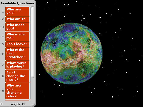 All-knowing planet