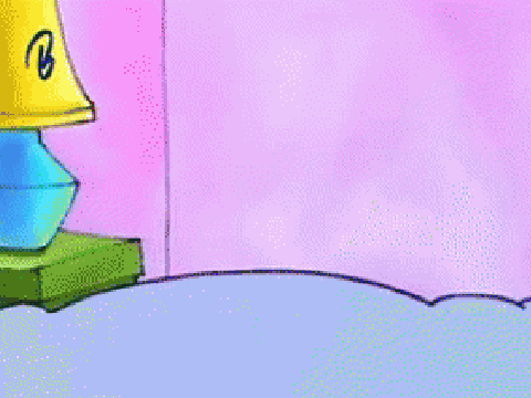 Garfield's imitation of a ballerina
