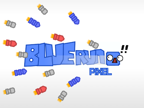 BLUE RUN PIXEL