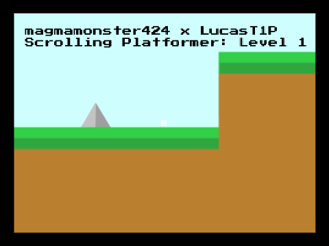 Scrolling Platformer remix