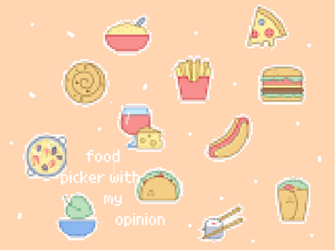 food picker with my opinion