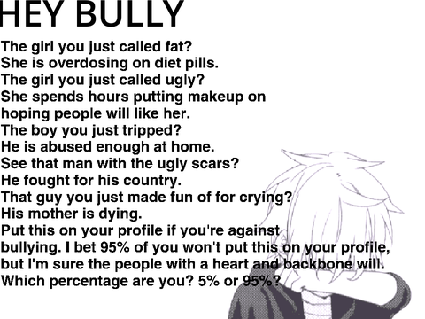 STOP BULLYING! 
