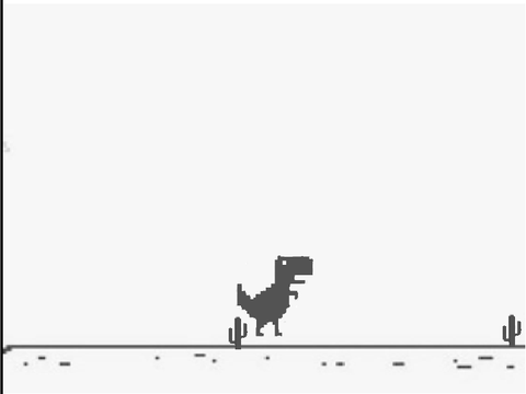dino game- trash version