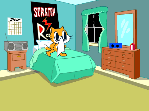 scratch cat has a nightmare remix
