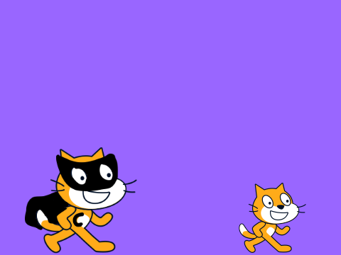 I am cat man pantomime!