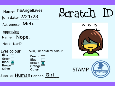 My Scratch ID