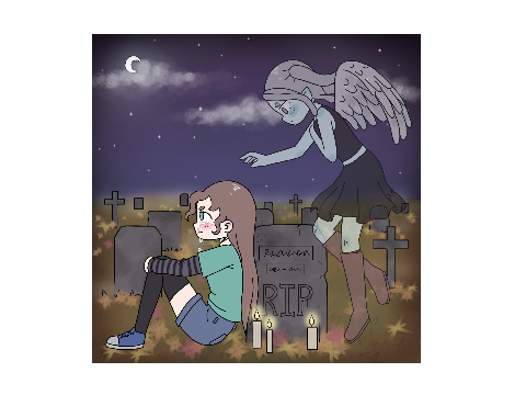 A Sad Death. Tessa And Aliya