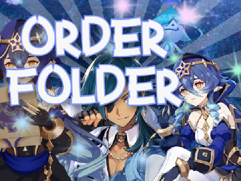 ╰┈➤ Order Folder ⟢