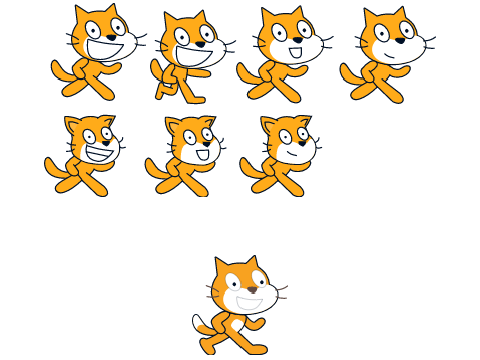 scratch cat concepts into real vectors