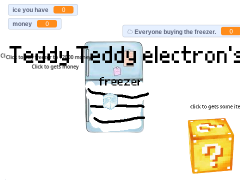 teddy teedy electron's freezer