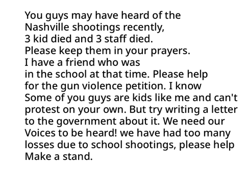 Please read this. It’s important.