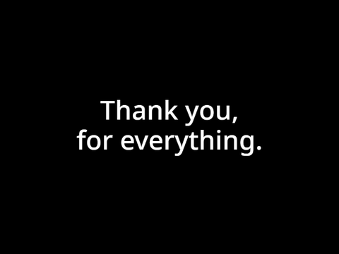 Thank you