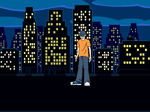 a breakdancer