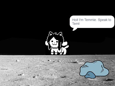 Talk to a Temmie (They learn)