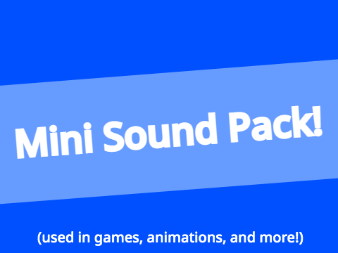 Mini Sound Pack! #music