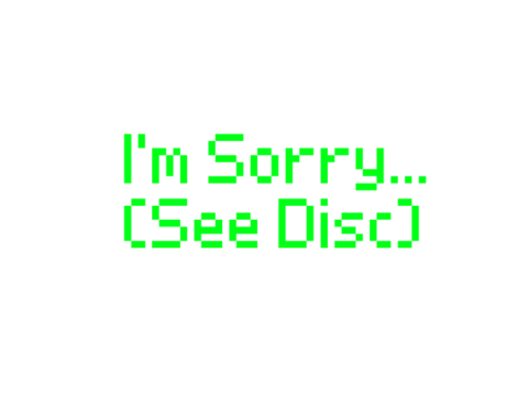 So Sorry...