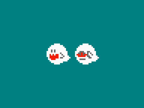 SMM SMB Boo Revamped Sprites