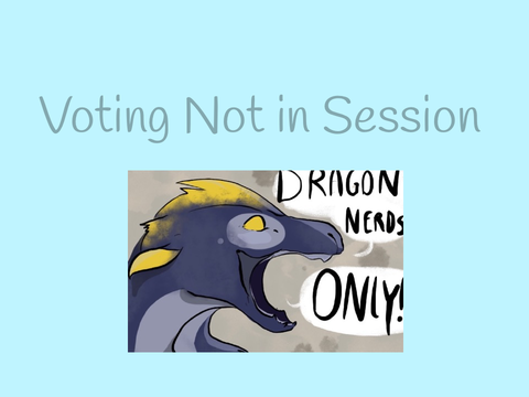 Dragon Nerds Only Voting Booth