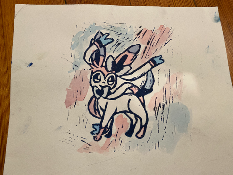 Sylveon says TRANS RIGHTS :D | Happy Trans Vis. Day 2023!