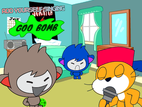 Add yourself/your oc singing Goo Bomb