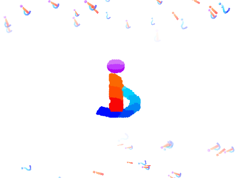 ‽ With 3D Effect