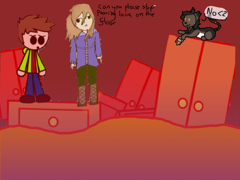 Add Yourself Surviving in the floor is lava! remix remix