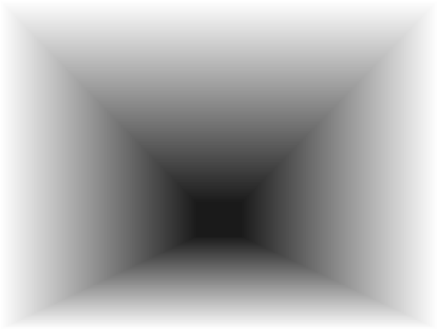 3D　暗い廊下