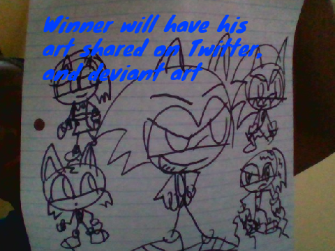 Sonic fanart contest!!!