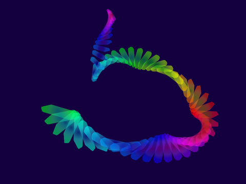 Rainbow glow