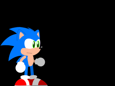 Sonic is angry 