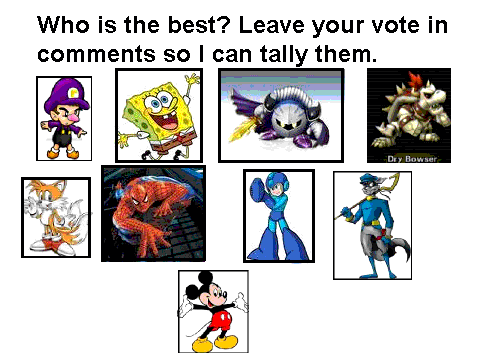 Character Poll 4