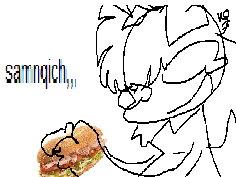 TERRIER EATS A SANDWICH [NOT CLICKBAIT!!!]