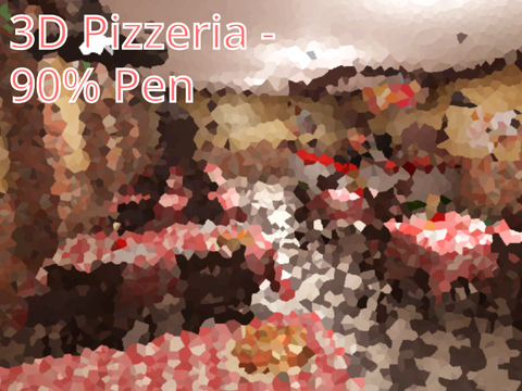 3D Pizzeria Game - 90% Pen