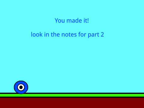 The Platformer Game Part 1