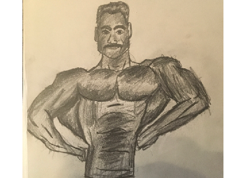 Idk some jacked guy
