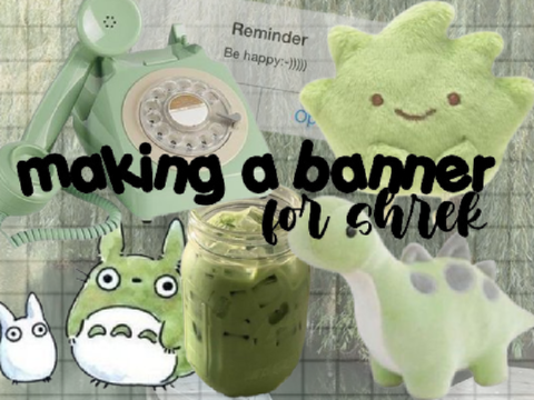  ⛩: Making a banner for Shrek