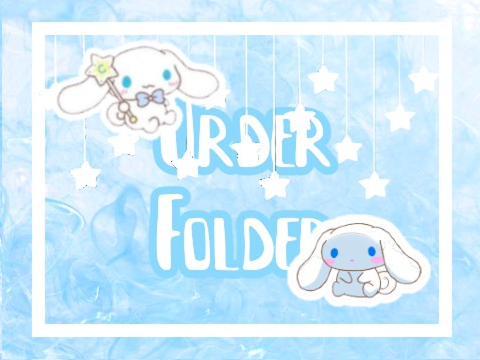 Order Folder // PFP