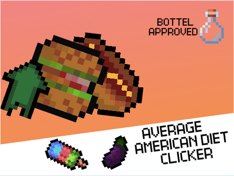 Average American Diet Clicker#fun