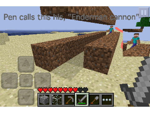 Minecraft pocket edition fake herobrin story