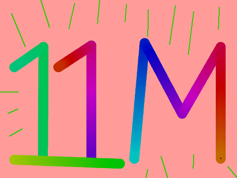 11 Million projects!