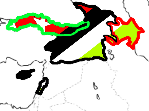 バハラ・アラブ連邦共和国　地図