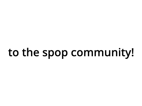 to the spop comm.