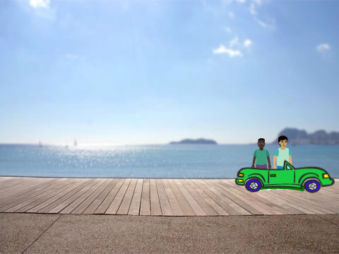 self driving car