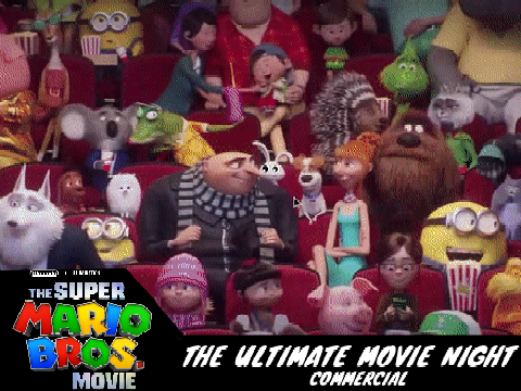 The ULTIMATE Movie Night - The Super Mario Bros. Movie Ad