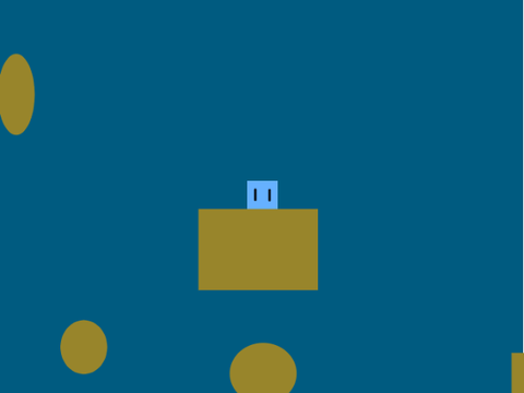 Danger scrolling platformer