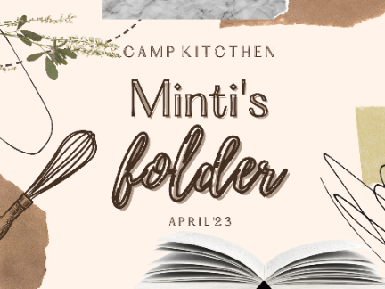 Minti's Camp Kitchen Folder